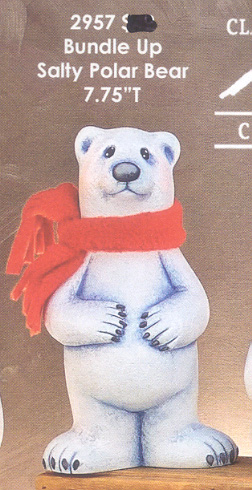 Standing Sally Polar Bear 